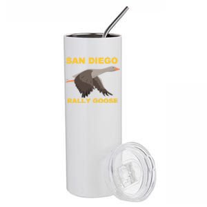 San Diego Rally Goose LFGSD Baseball Stainless Steel Tumbler