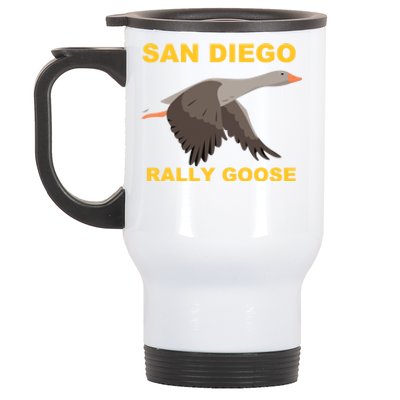 San Diego Rally Goose LFGSD Baseball Stainless Steel Travel Mug