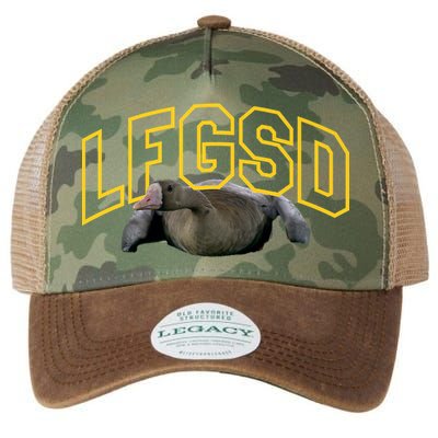 San Diego Rally Goose LFGSD Baseball Legacy Tie Dye Trucker Hat