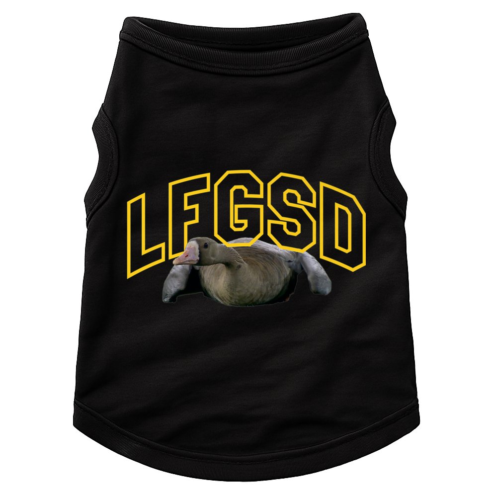 San Diego Rally Goose LFGSD Baseball Doggie Tank
