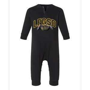 San Diego Rally Goose LFGSD Baseball Infant Fleece One Piece