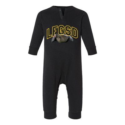 San Diego Rally Goose LFGSD Baseball Infant Fleece One Piece