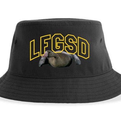 San Diego Rally Goose LFGSD Baseball Sustainable Bucket Hat