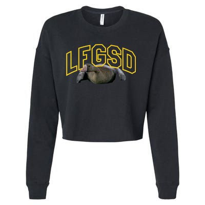San Diego Rally Goose LFGSD Baseball Cropped Pullover Crew