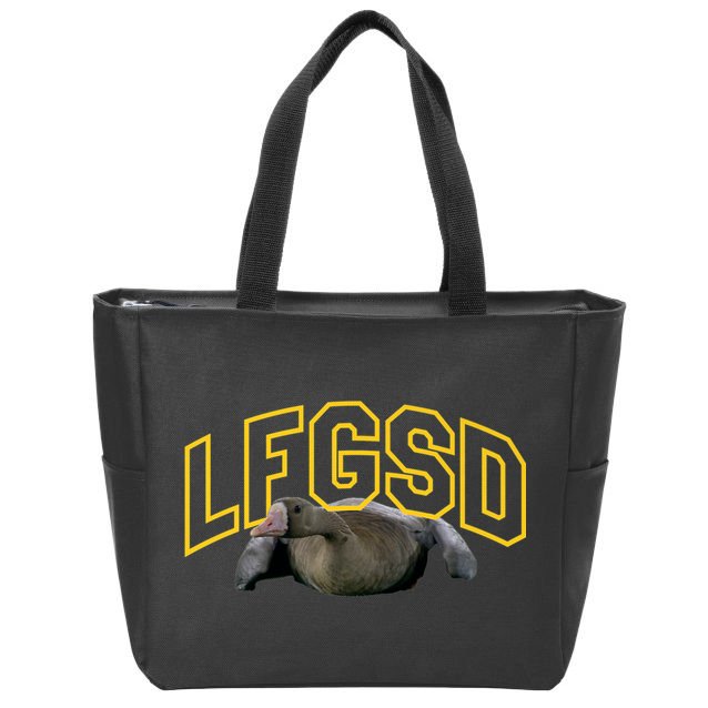 San Diego Rally Goose LFGSD Baseball Zip Tote Bag