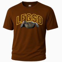 San Diego Rally Goose LFGSD Baseball Cooling Performance Crew T-Shirt