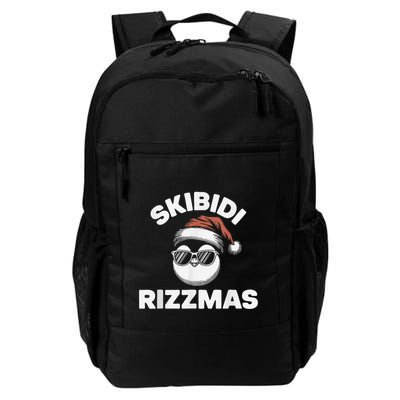Skibi Di Riz Z Mas Funny Gen Alpha Slang Christmas Penguin Backpack
