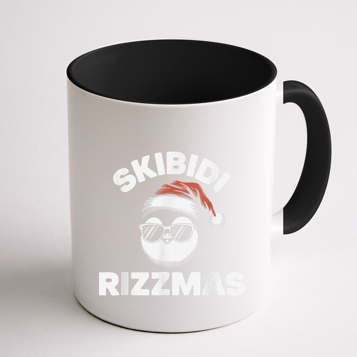 Skibi Di Riz Z Mas Funny Gen Alpha Slang Christmas Penguin Mug