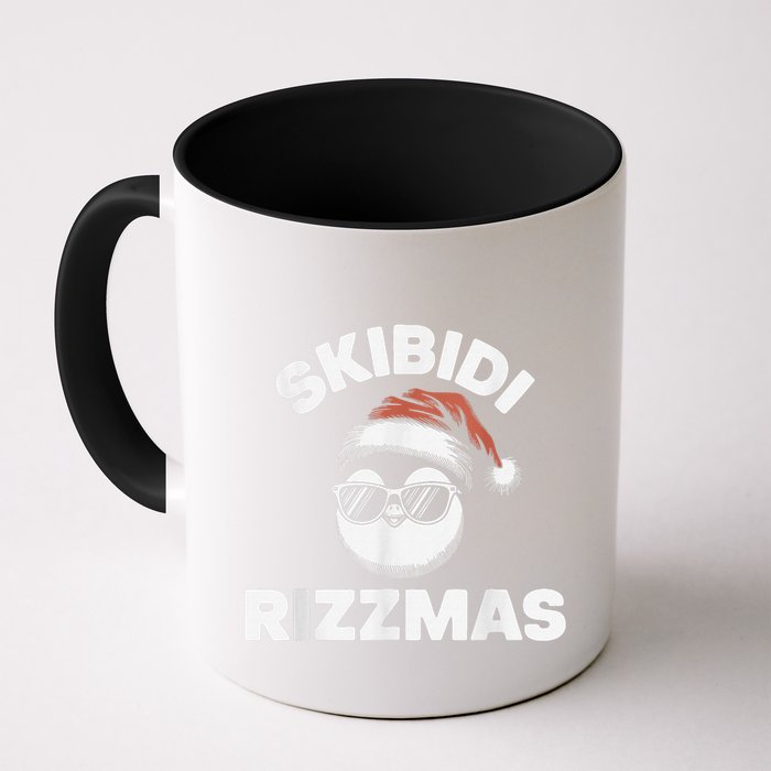 Skibi Di Riz Z Mas Funny Gen Alpha Slang Christmas Penguin Mug