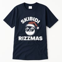 Skibi Di Riz Z Mas Funny Gen Alpha Slang Christmas Penguin Tall T-Shirt