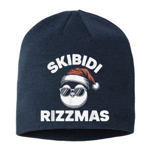 Skibi Di Riz Z Mas Funny Gen Alpha Slang Christmas Penguin Sustainable Beanie