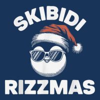 Skibi Di Riz Z Mas Funny Gen Alpha Slang Christmas Penguin 16 in Basic Backpack