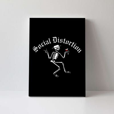 Social Distortion Skelly Canvas