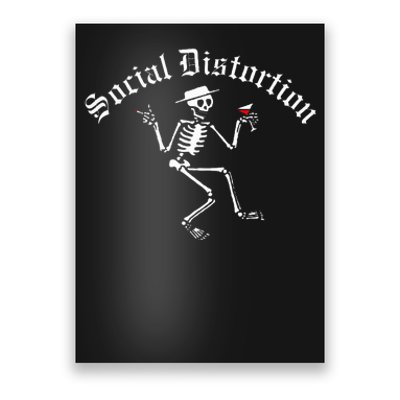 Social Distortion Skelly Poster