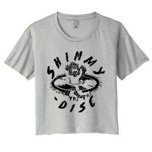 Shimmy Disc Women's Crop Top Tee