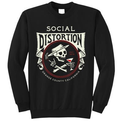 Social Distortion Skelly Circle Tall Sweatshirt