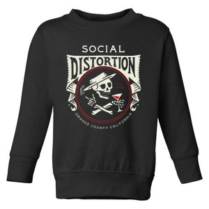 Social Distortion Skelly Circle Toddler Sweatshirt