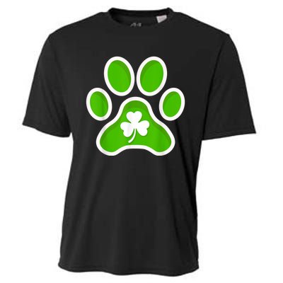 Shamrock Dog St. Patrick's Day Cooling Performance Crew T-Shirt