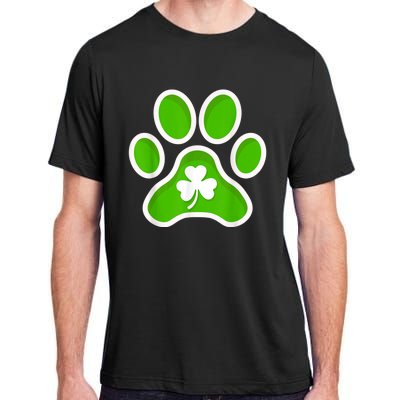 Shamrock Dog St. Patrick's Day Adult ChromaSoft Performance T-Shirt