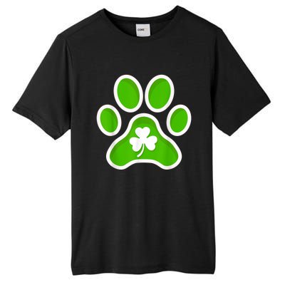 Shamrock Dog St. Patrick's Day Tall Fusion ChromaSoft Performance T-Shirt