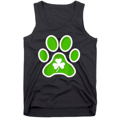 Shamrock Dog St. Patrick's Day Tank Top