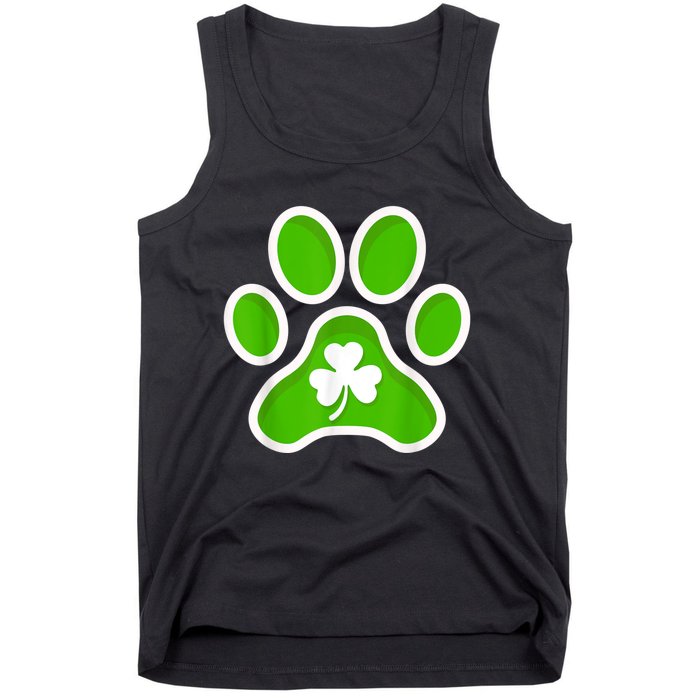 Shamrock Dog St. Patrick's Day Tank Top