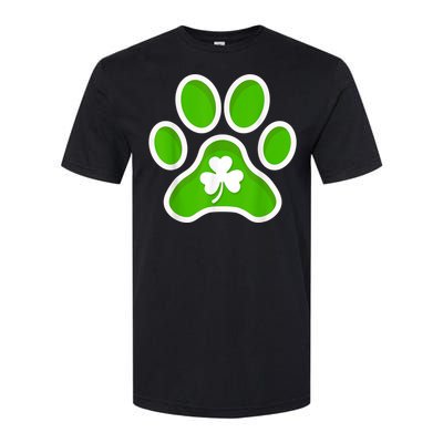 Shamrock Dog St. Patrick's Day Softstyle CVC T-Shirt