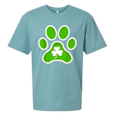 Shamrock Dog St. Patrick's Day Sueded Cloud Jersey T-Shirt