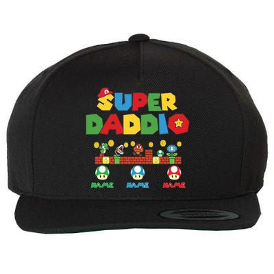 Super Daddio Wool Snapback Cap