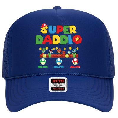 Super Daddio High Crown Mesh Back Trucker Hat