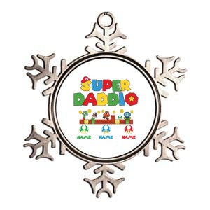 Super Daddio Metallic Star Ornament