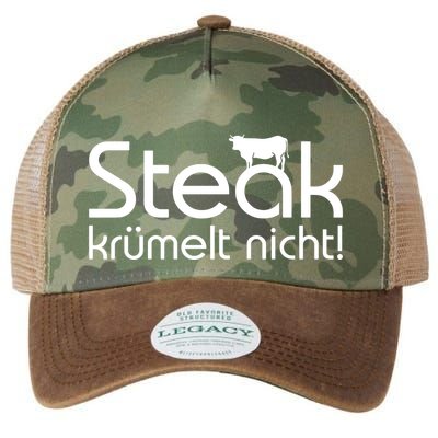 Steak DoesnT Stroll Legacy Tie Dye Trucker Hat