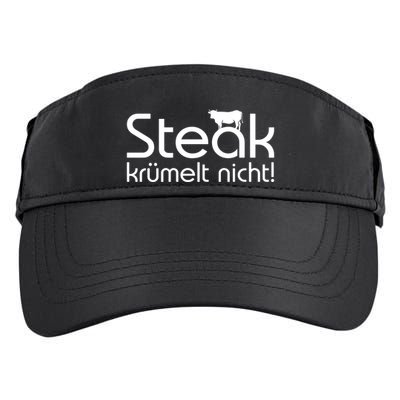 Steak DoesnT Stroll Adult Drive Performance Visor