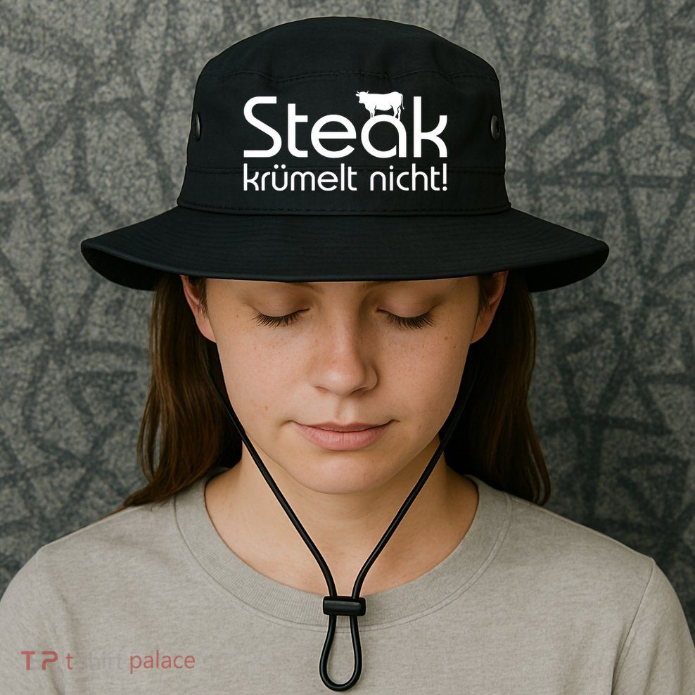 Steak DoesnT Stroll Bucket Hat