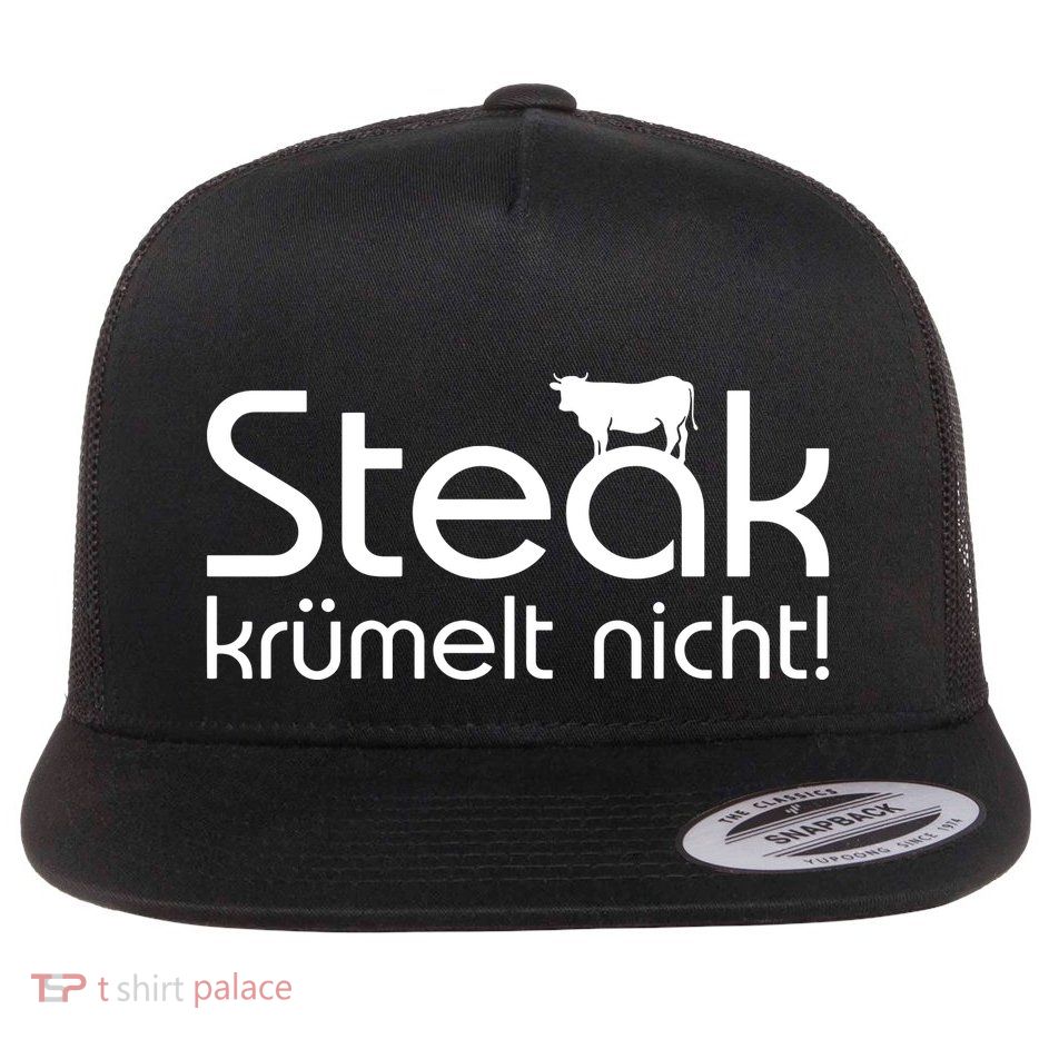 Steak DoesnT Stroll Flatbill Hat