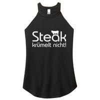 Steak DoesnT Stroll Women's Perfect Tri Rocker Tank
