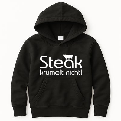 Steak DoesnT Stroll Kids Hoodie