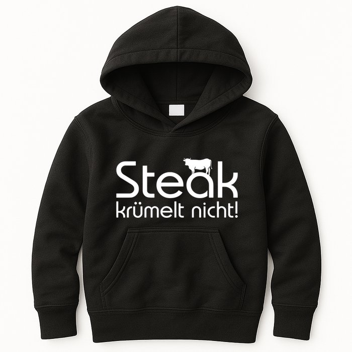 Steak DoesnT Stroll Kids Hoodie
