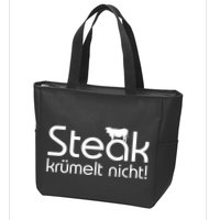 Steak DoesnT Stroll Zip Tote Bag