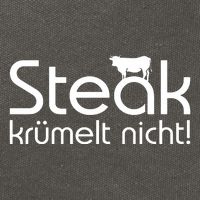 Steak DoesnT Stroll Cotton Canvas Backpack