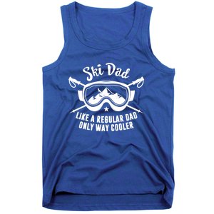 Ski Dad Sweater Fathers Day Daddy Papa Grandpa Cooler Gift Tank Top