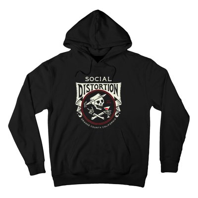 Social Distortion Skelly Circle Hoodie