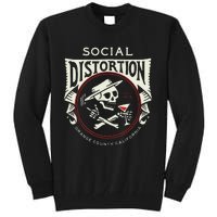 Social Distortion Skelly Circle Tall Sweatshirt