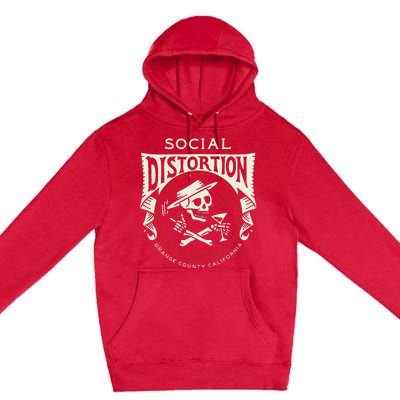 Social Distortion Skelly Circle Premium Pullover Hoodie