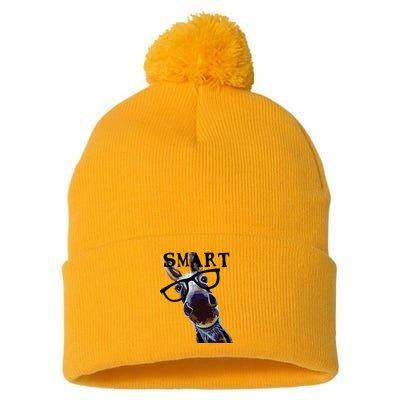 Smart Donkey Smart Donkey Pom Pom 12in Knit Beanie