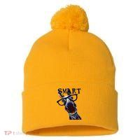 Smart Donkey Smart Donkey Pom Pom 12in Knit Beanie