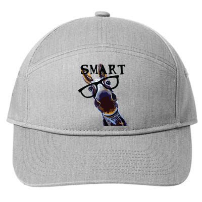 Smart Donkey Smart Donkey 7-Panel Snapback Hat