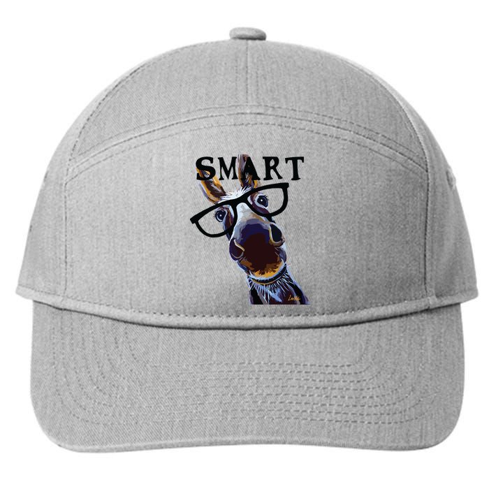 Smart Donkey Smart Donkey 7-Panel Snapback Hat