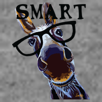 Smart Donkey Smart Donkey 7-Panel Snapback Hat
