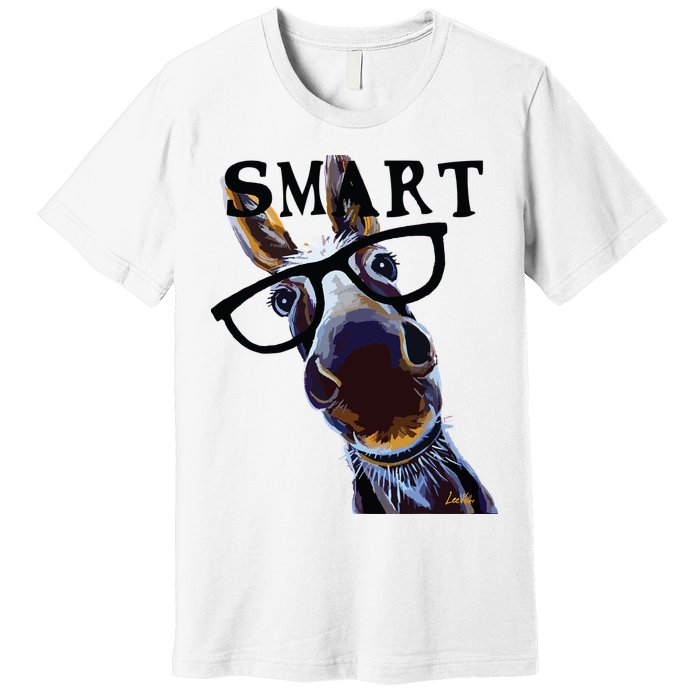 Smart Donkey Smart Donkey Premium T-Shirt